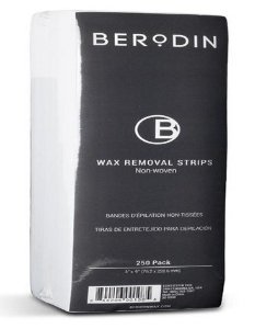 Berodin Wax Removal Strips 250's