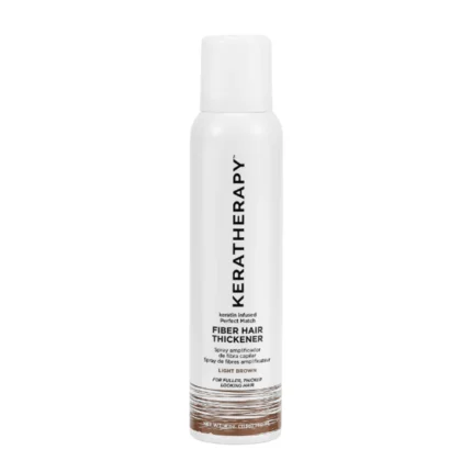 Keratherapy Keratin Infused Perfect Match Fibre Hair Thickner Light Brown 4oz/192ml.