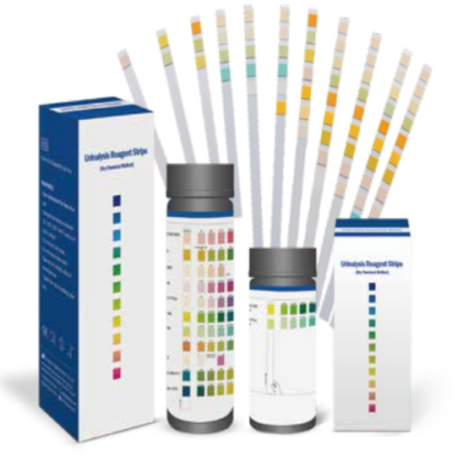 Urinalysis Reagent Strips 14 Parameters -100's